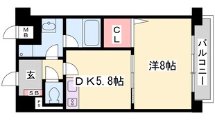 ルミエール野田の物件間取画像